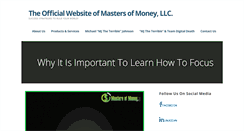 Desktop Screenshot of mastersofmoney.com